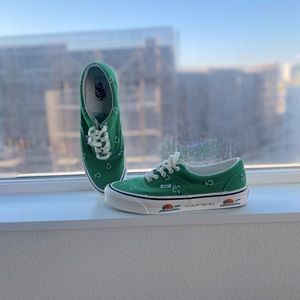 Green OG California Paisley Vans